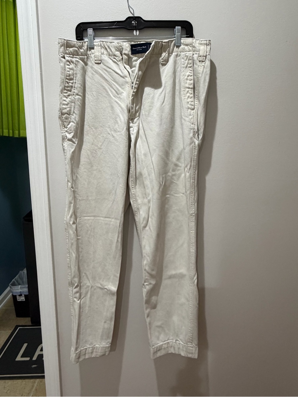 Abercrombie & Fitch Off-White Men's denim Pants